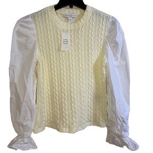 And Now This Sweater Shirt M New